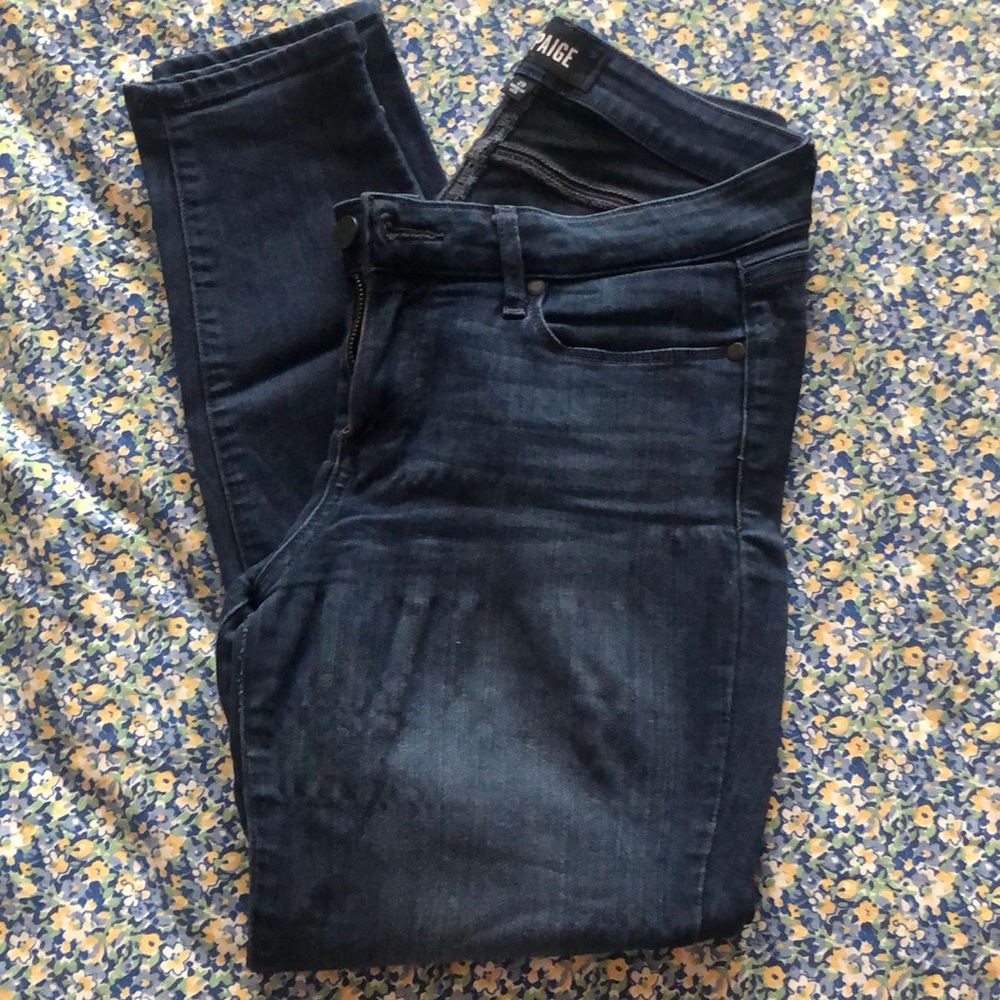 PAIGE VERDUGO CROPPED JEANS